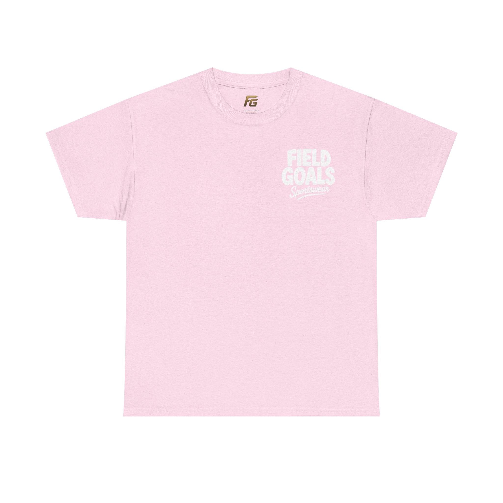 Field Goals Sportswear Motivational T-Shirt — "Wear the Goal, Live the Goal, Achieve the Goal"