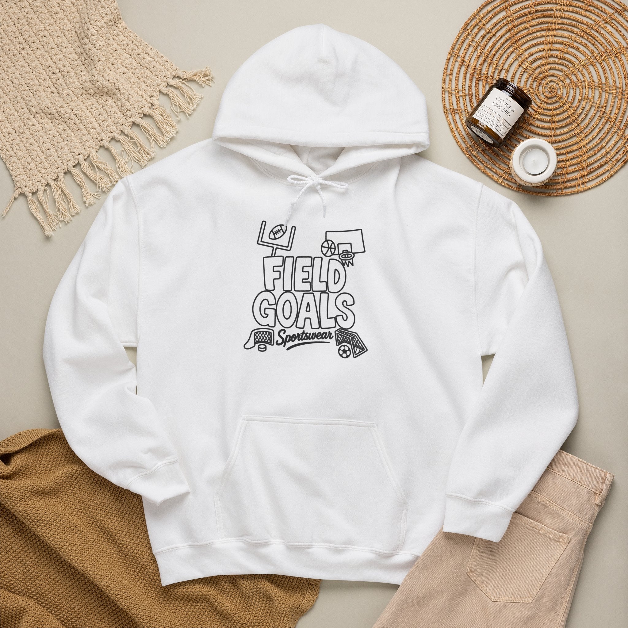 Field Goals Sportswear Hoodie Graphic Sweatshirt