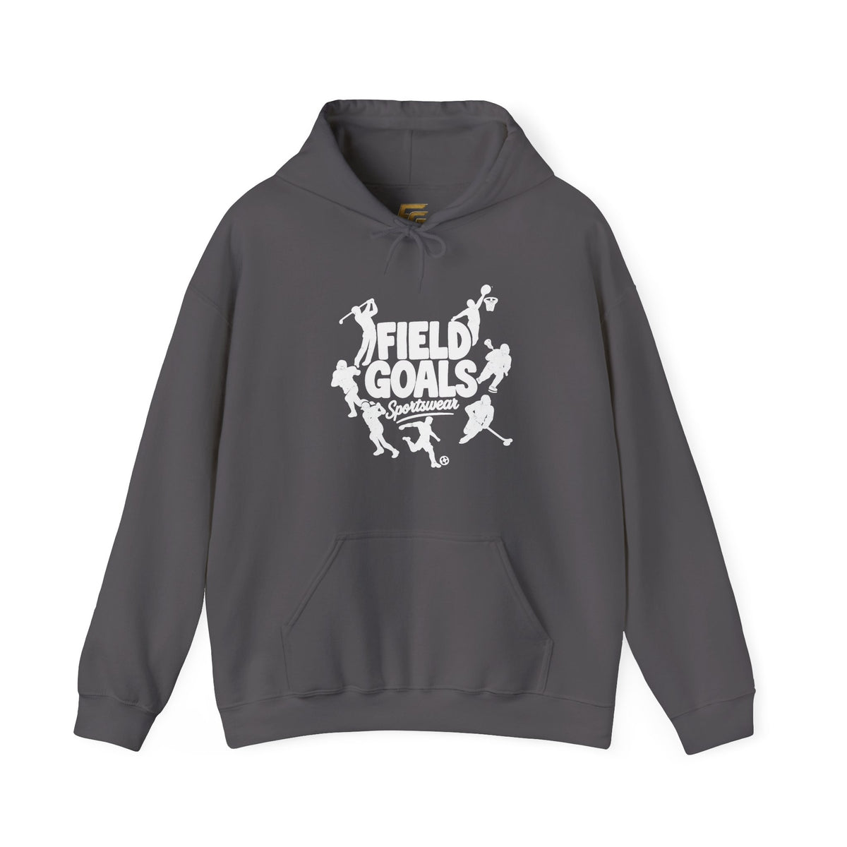 Field Goals Sportswear Hoodie – Players Silhouette Black Pullover