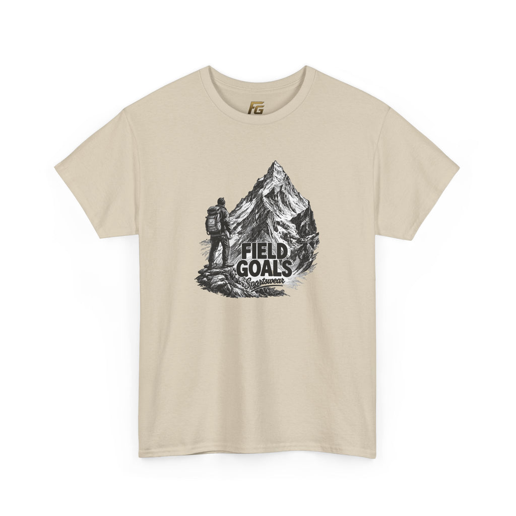 Field Goals Mountain Hiking Tee — Adventure Graphic T-Shirt