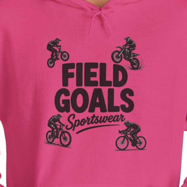 Field Goals Sportswear Hoodie – Bike Rider Sweatshirt