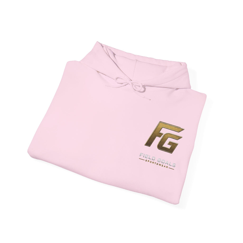 Field Goals Sportswear Pullover Hoodie — "Wear the Goal. Live the Goal. Achieve the Goal." Motivational