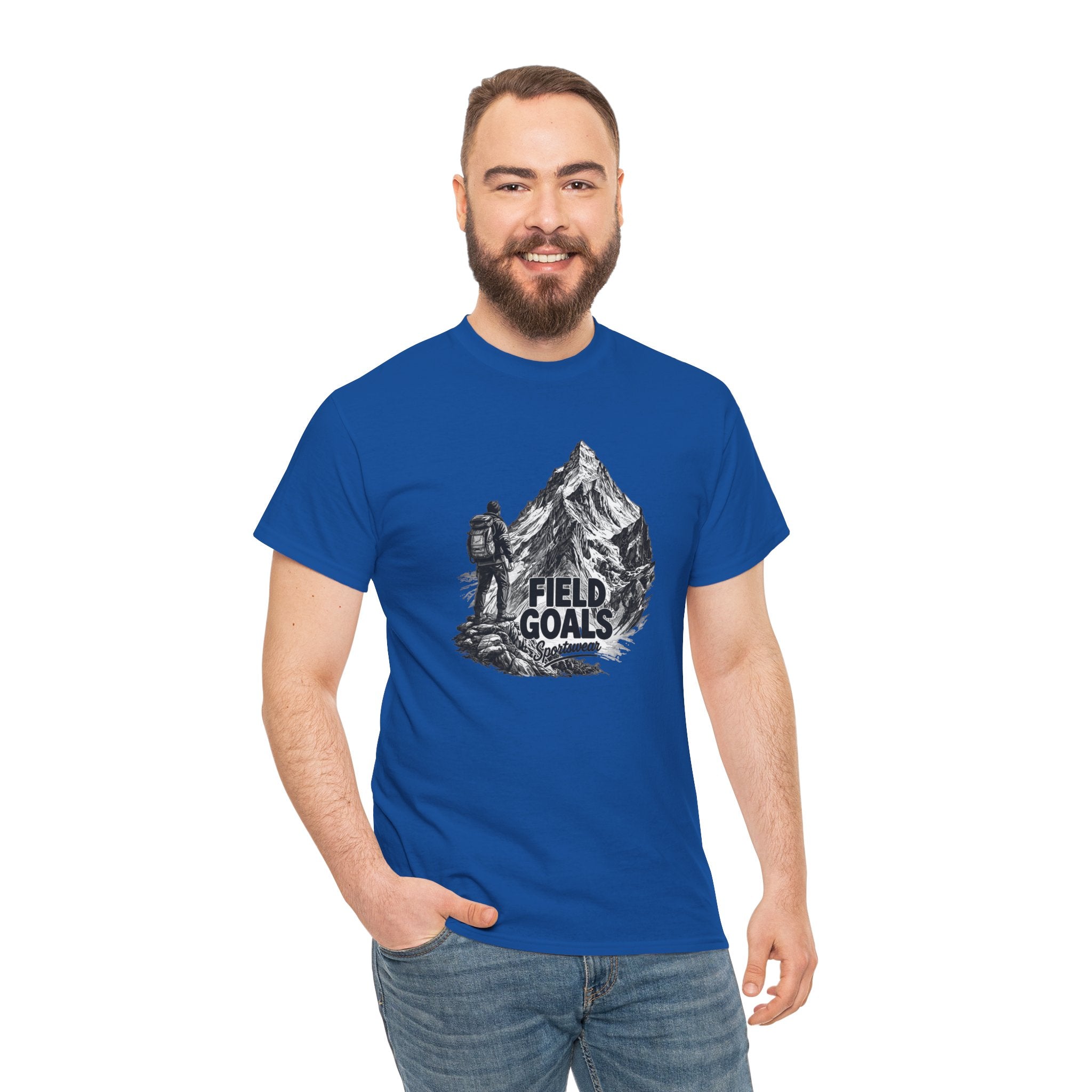 Field Goals Mountain Hiking Tee — Adventure Graphic T-Shirt