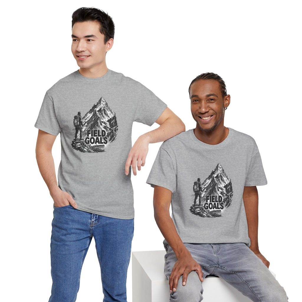 Field Goals Mountain Hiking Tee — Adventure Graphic T-Shirt
