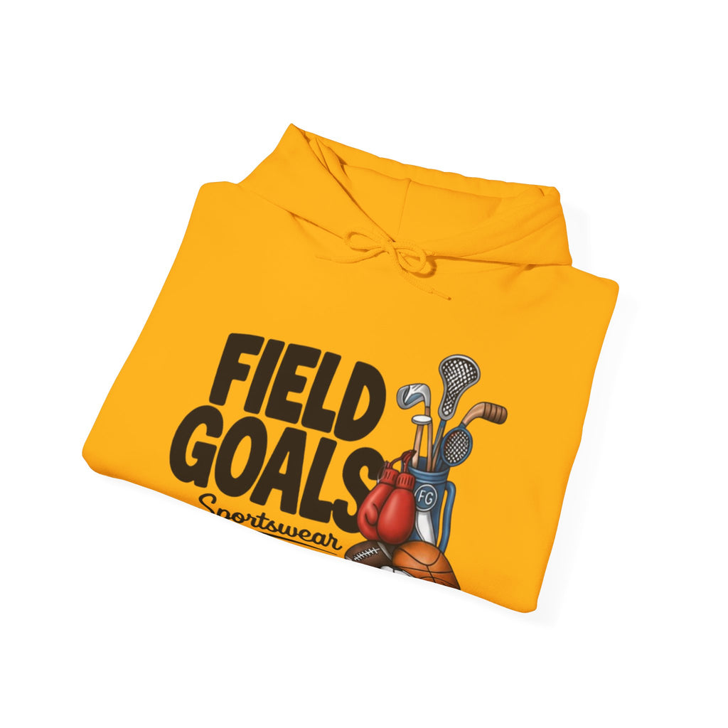 Field Goals Sportswear Hoodie — Multi-Sport Graphic Sweatshirt
