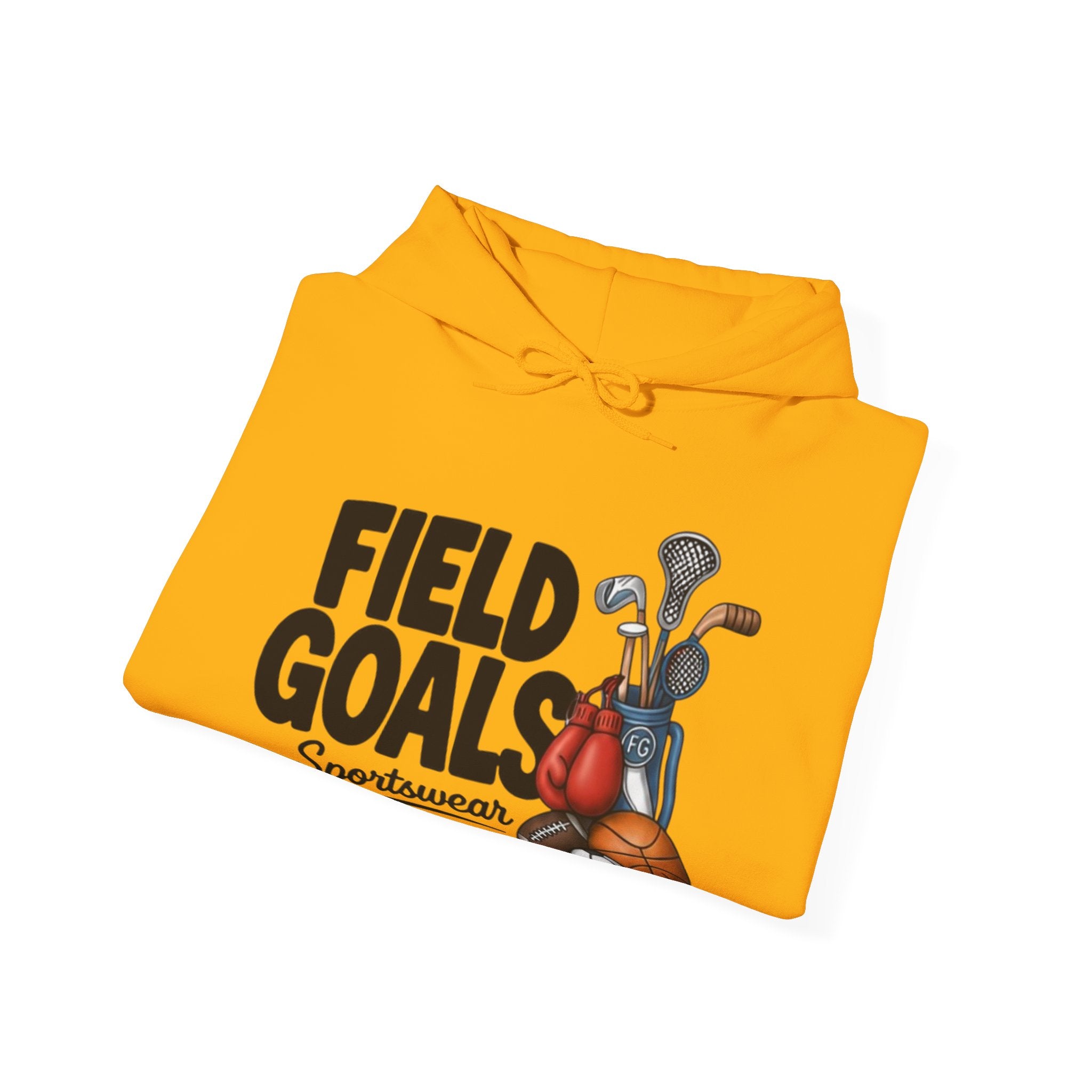 Field Goals Sportswear Hoodie — Multi-Sport Graphic Sweatshirt