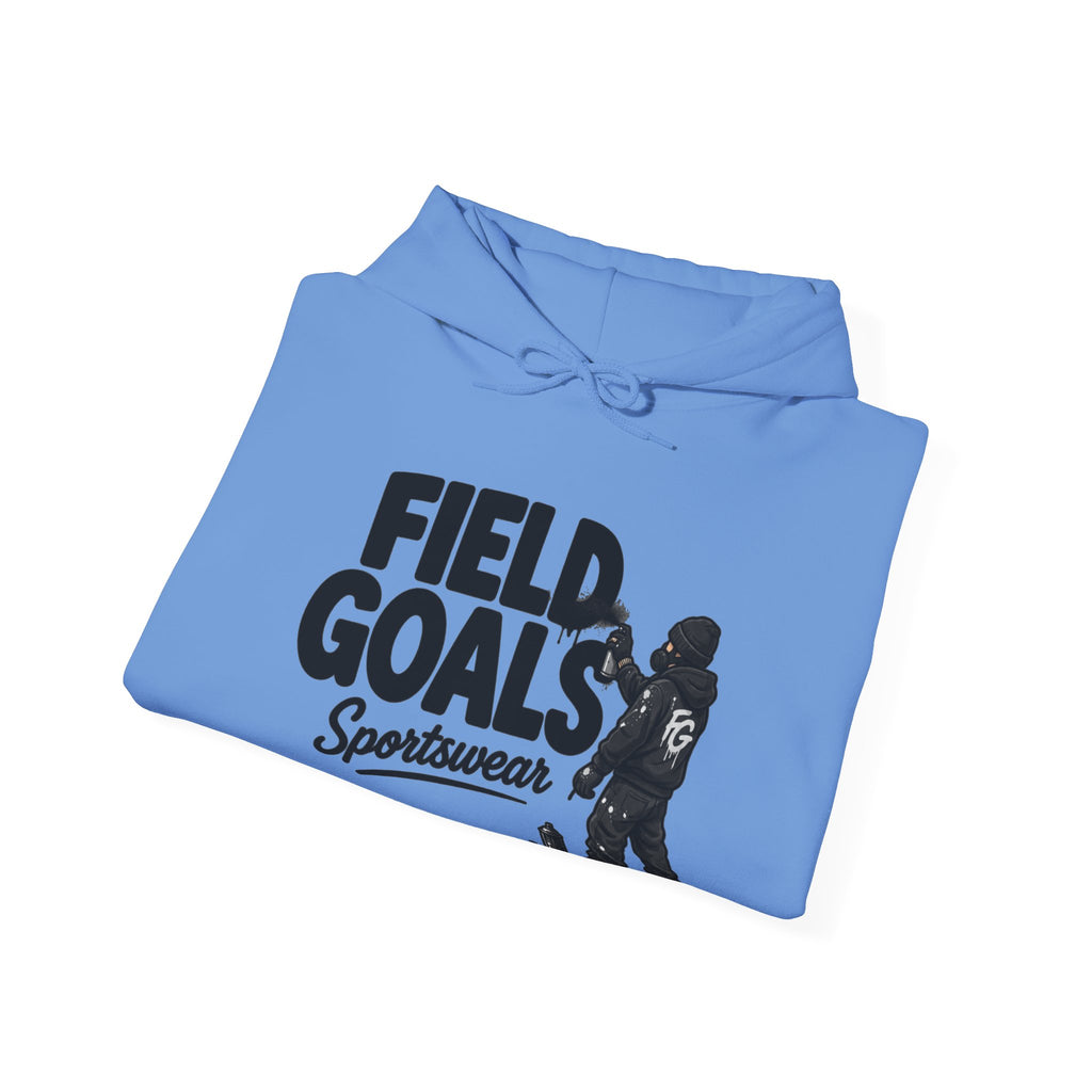 Field Goals Sportswear Hoodie — Graffiti Artist Graphic  Pullover