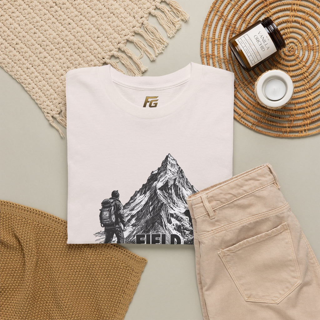 Field Goals Mountain Hiking Tee — Adventure Graphic T-Shirt