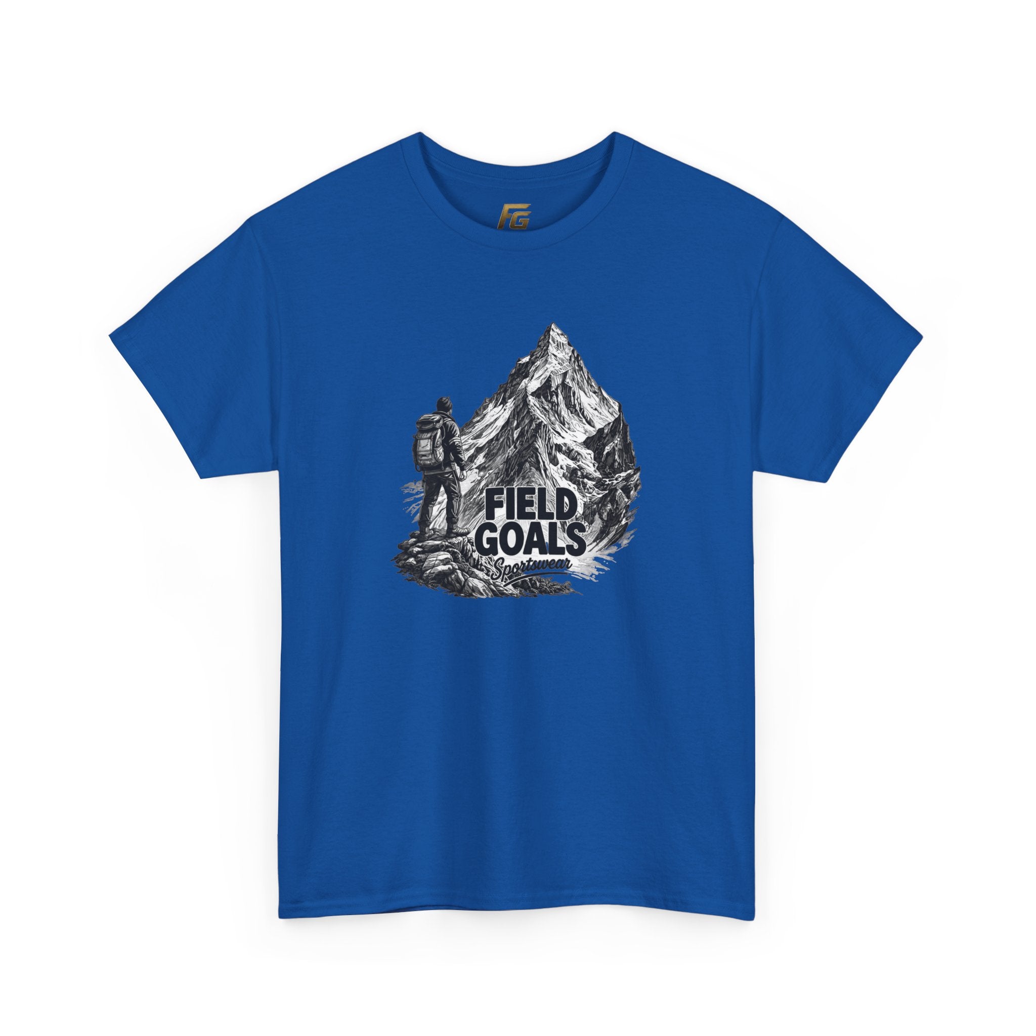 Field Goals Mountain Hiking Tee — Adventure Graphic T-Shirt