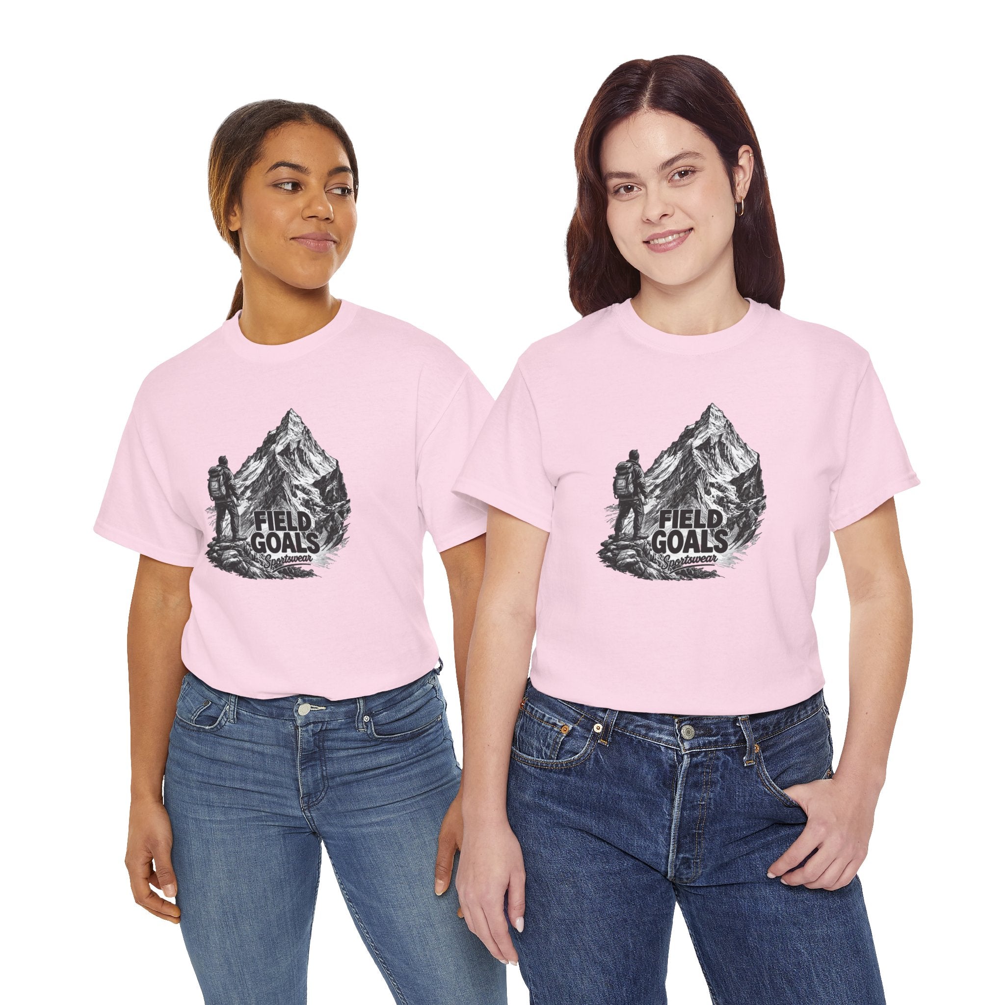 Field Goals Mountain Hiking Tee — Adventure Graphic T-Shirt