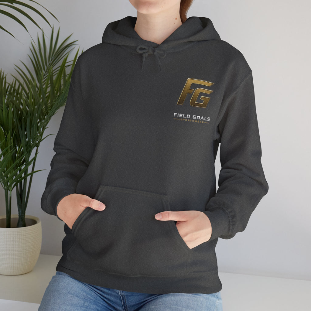 Field Goals Sportswear Pullover Hoodie — "Wear the Goal. Live the Goal. Achieve the Goal." Motivational