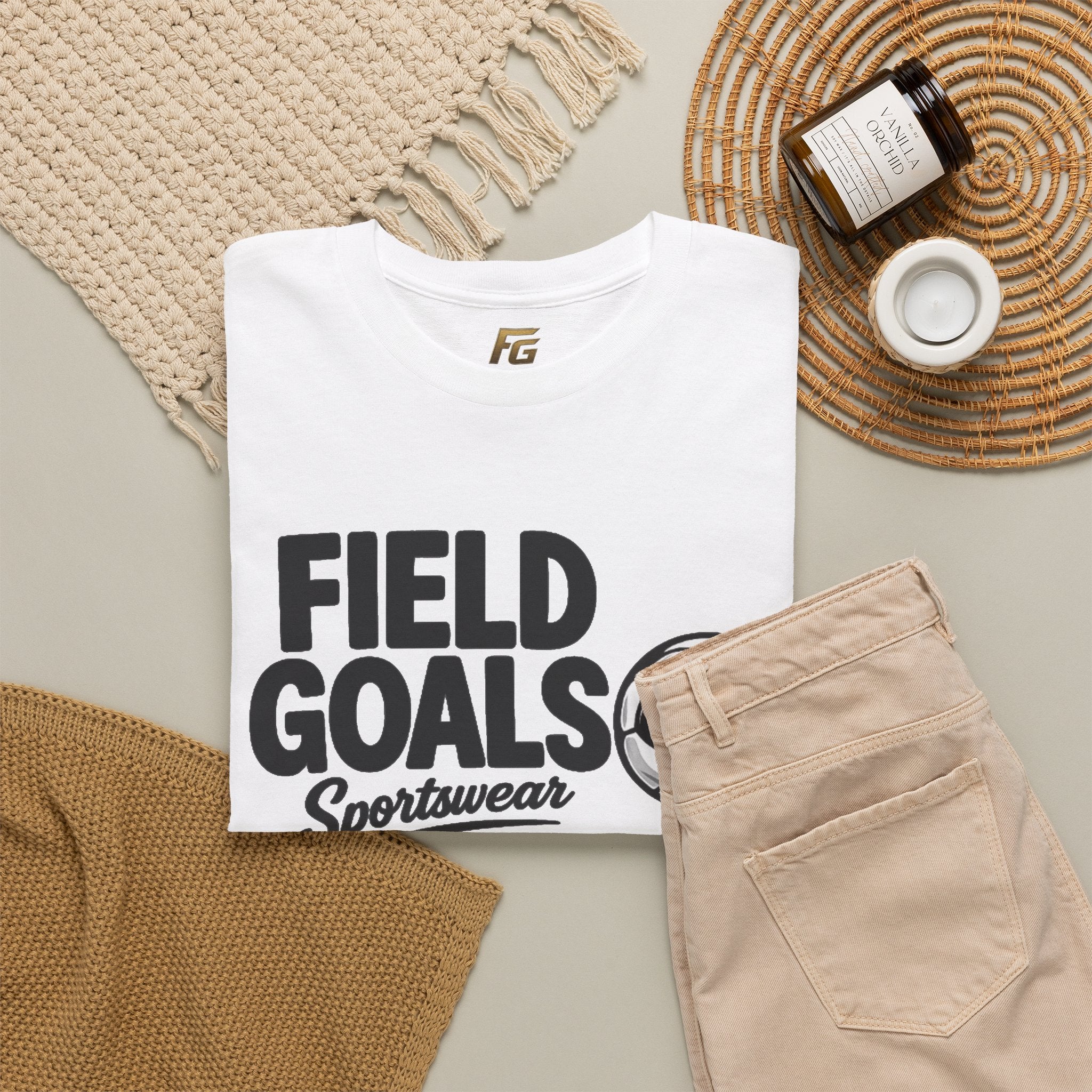 Field Goals Sportswear Soccer T-Shirt —  Graphic Tee
