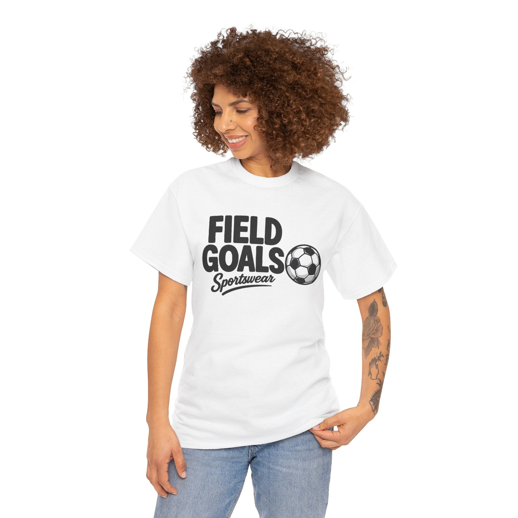 Field Goals Sportswear Soccer T-Shirt —  Graphic Tee