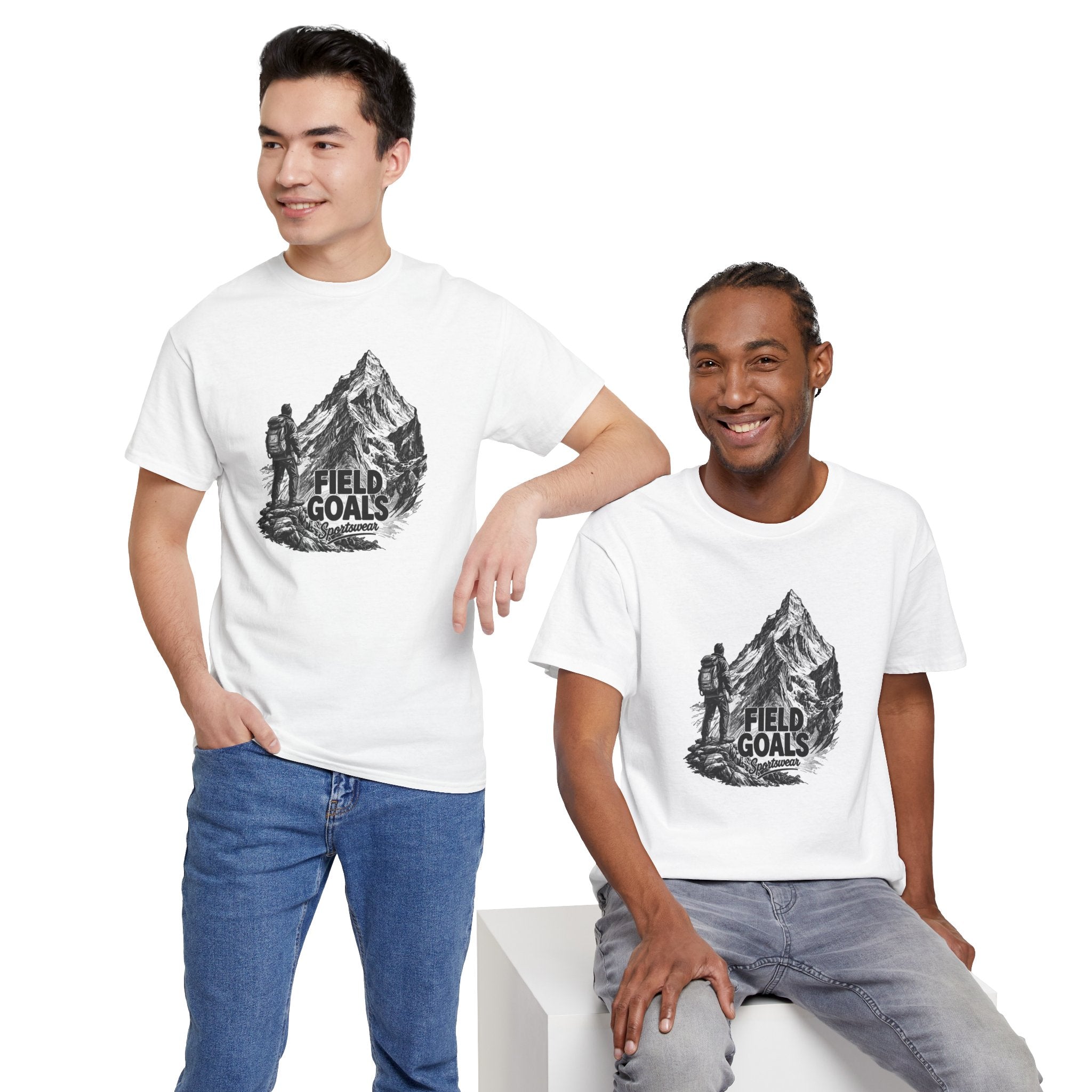 Field Goals Mountain Hiking Tee — Adventure Graphic T-Shirt