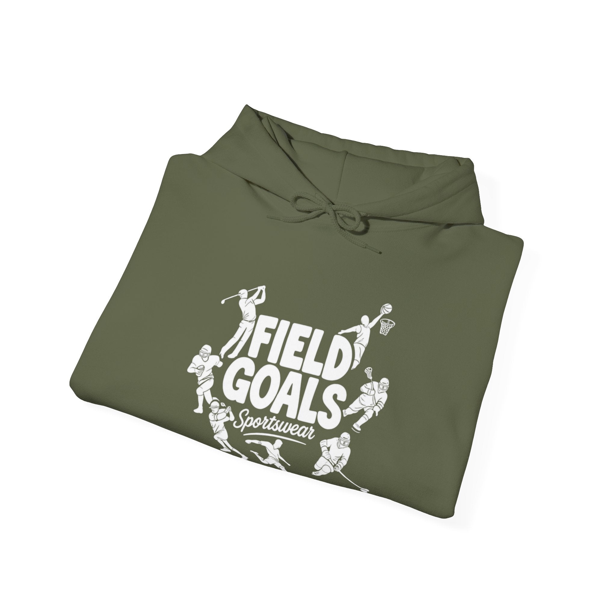 Field Goals Sportswear Hoodie – Players Silhouette Black Pullover
