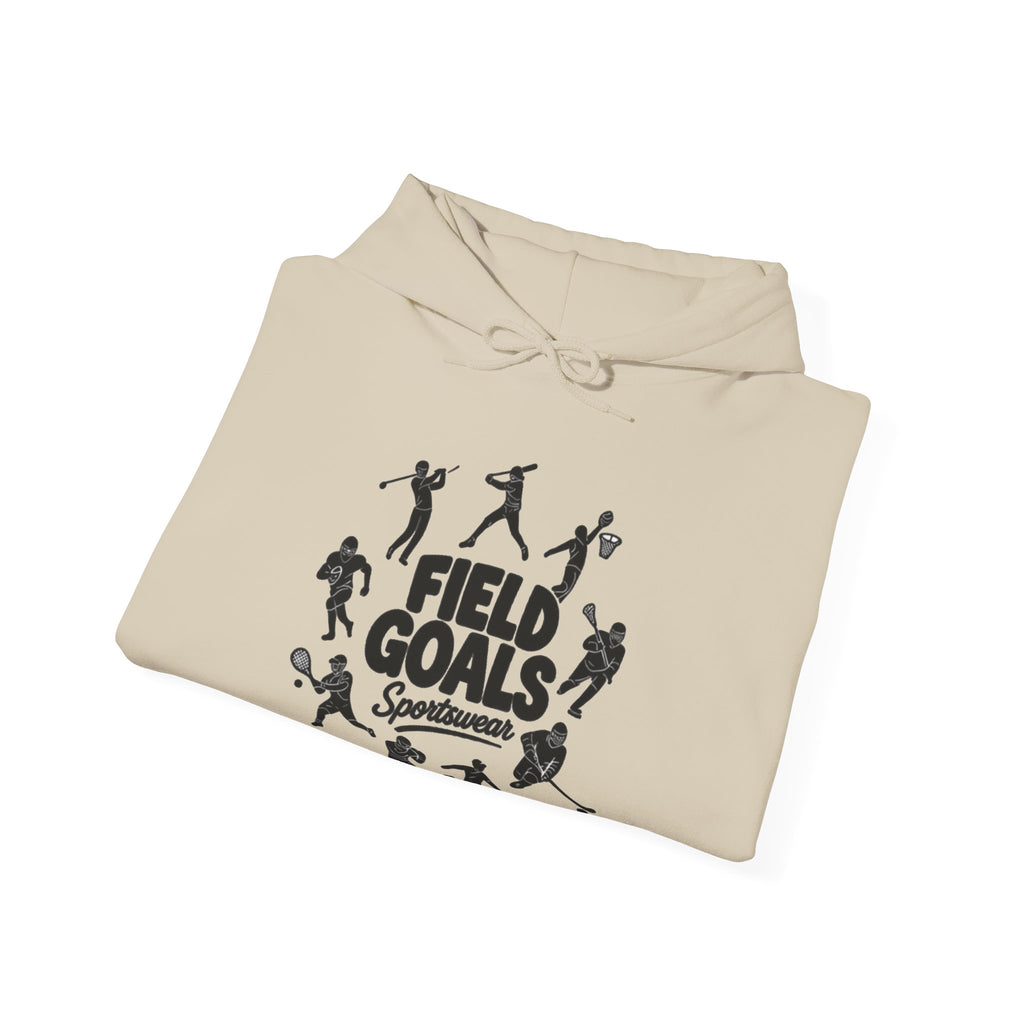 Field Goals Hoodie — Graphic Players White Pullover