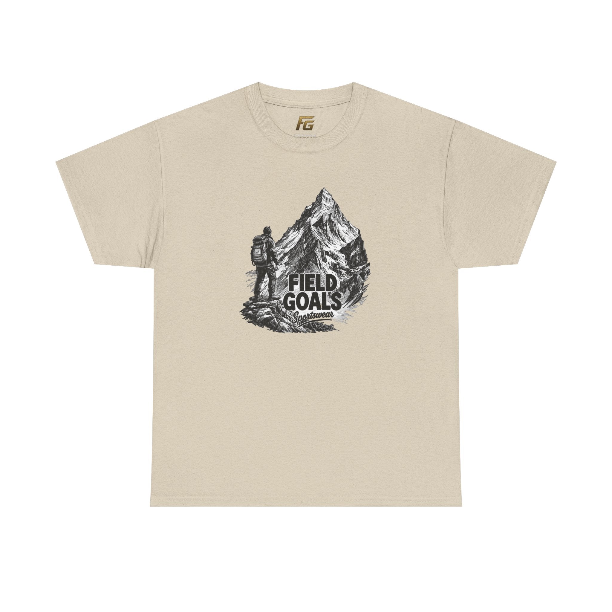 Field Goals Mountain Hiking Tee — Adventure Graphic T-Shirt