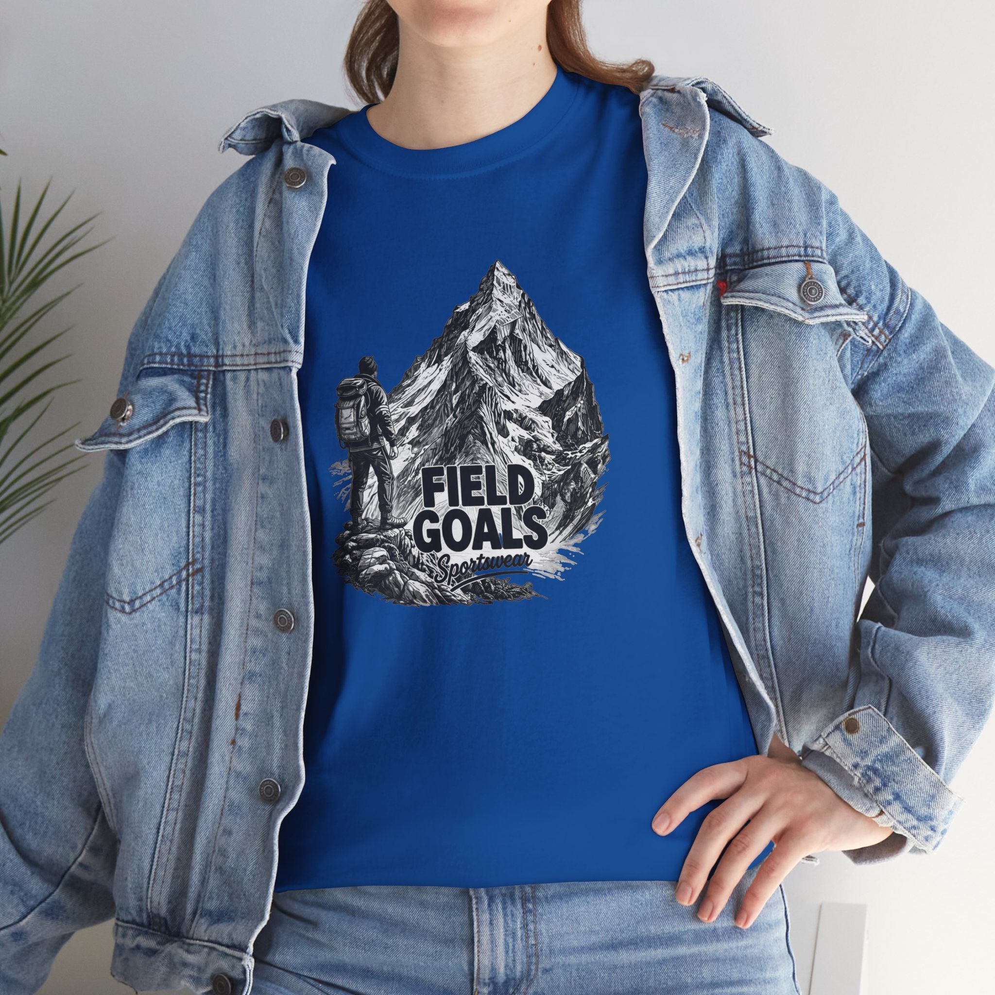 Field Goals Mountain Hiking Tee — Adventure Graphic T-Shirt