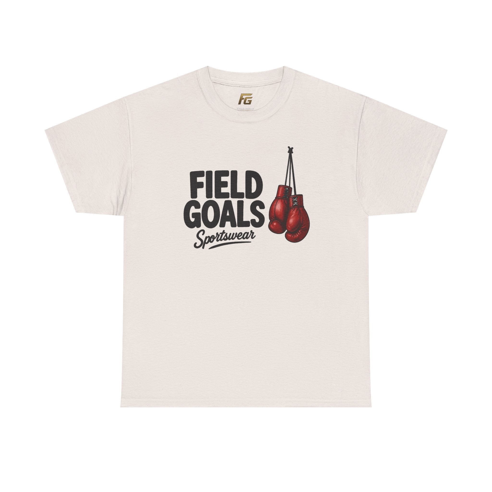 Field Goals Boxing Tee — 'Field Goals Sportswear' Graphic T-Shirt
