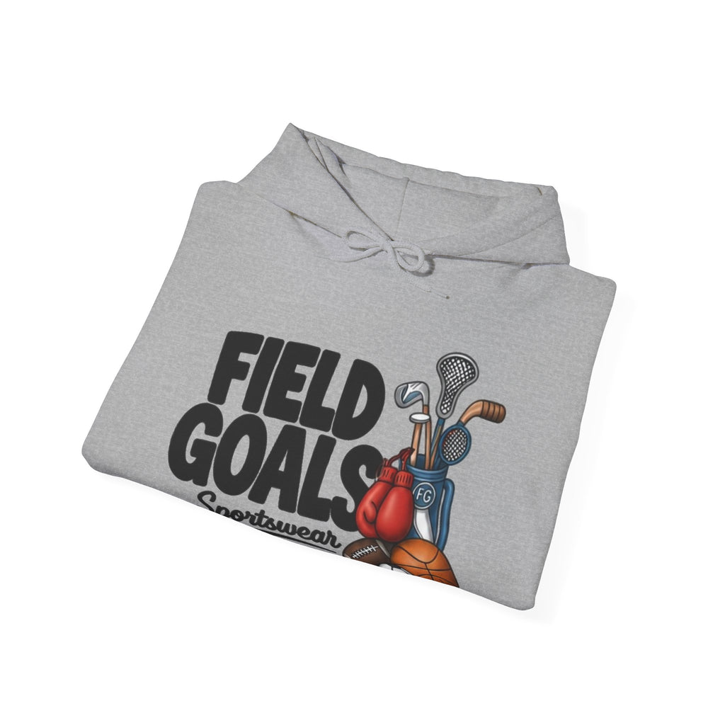 Field Goals Sportswear Hoodie — Multi-Sport Graphic Sweatshirt