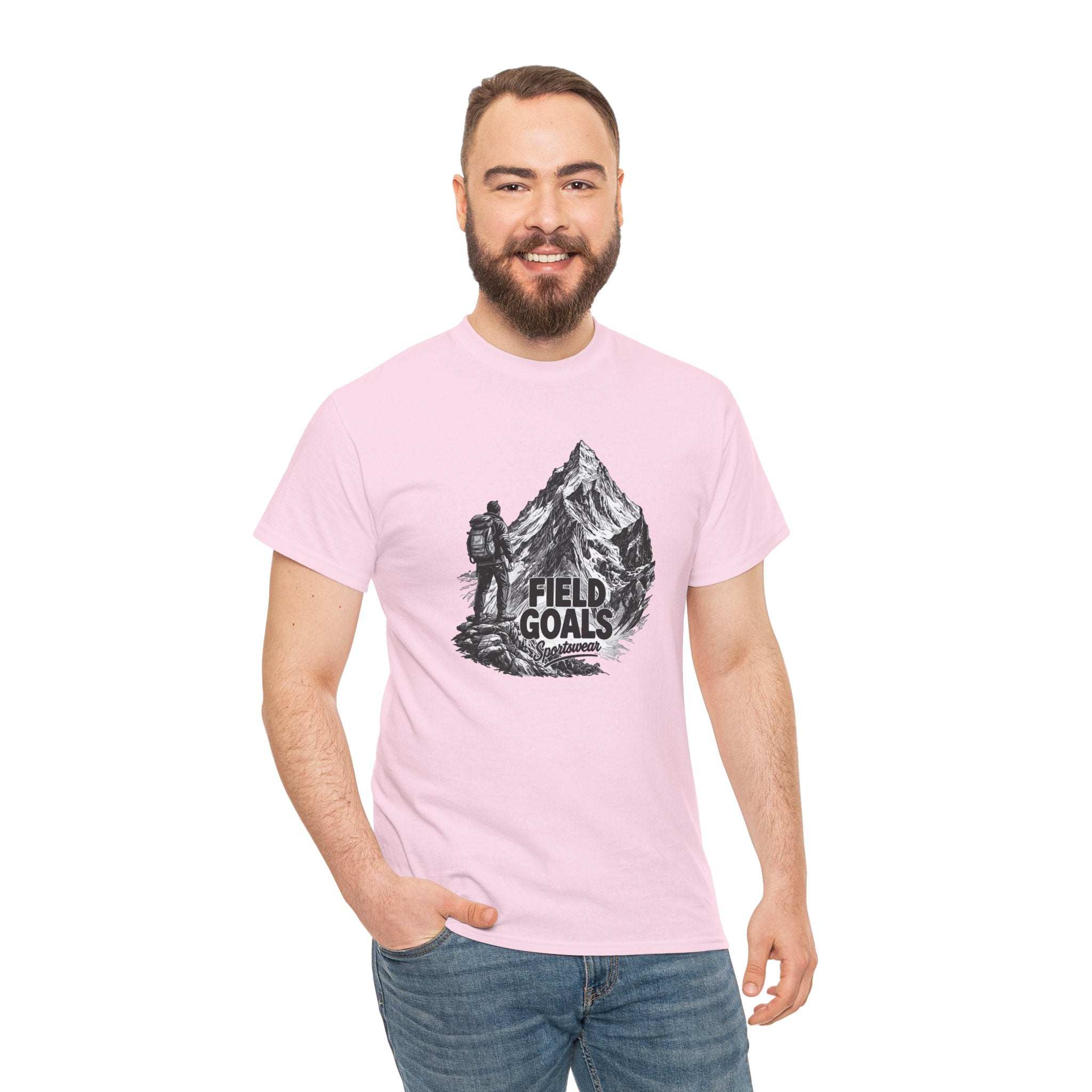 Field Goals Mountain Hiking Tee — Adventure Graphic T-Shirt