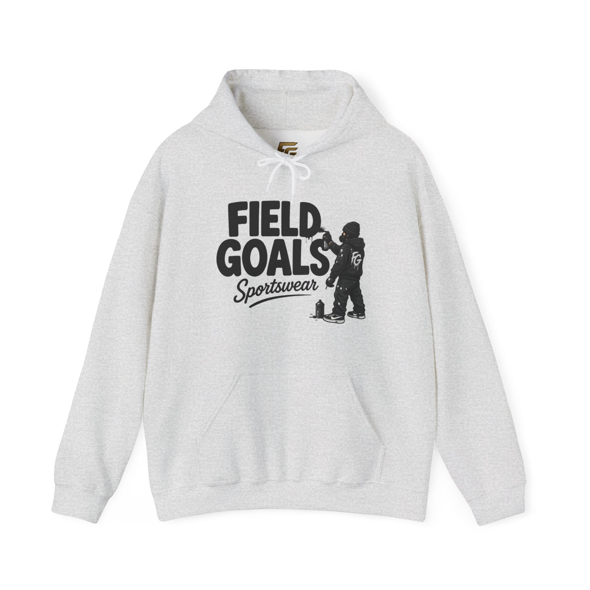 Field Goals Sportswear Hoodie — Graffiti Artist Graphic  Pullover