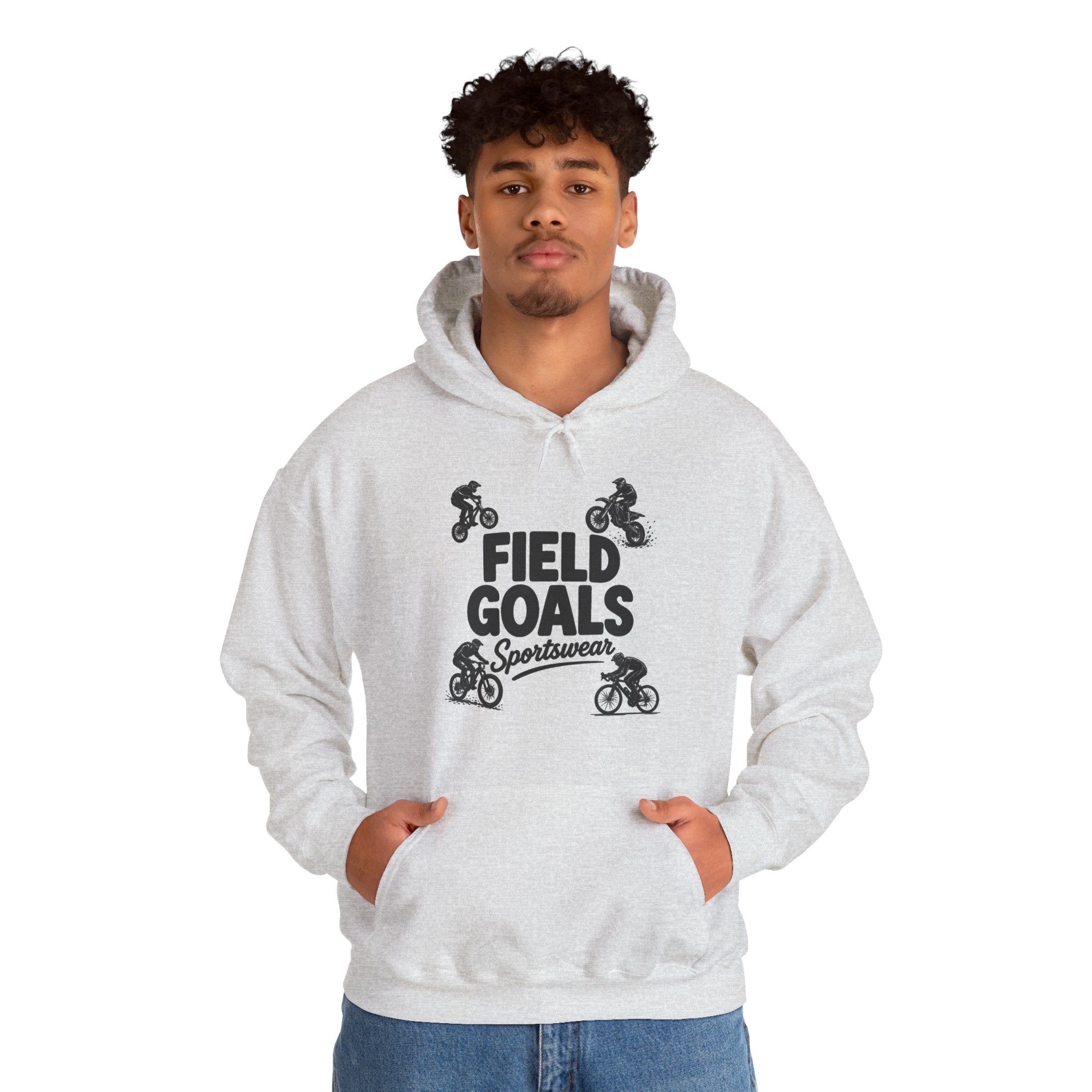 Field Goals Sportswear Hoodie – Bike Rider Sweatshirt
