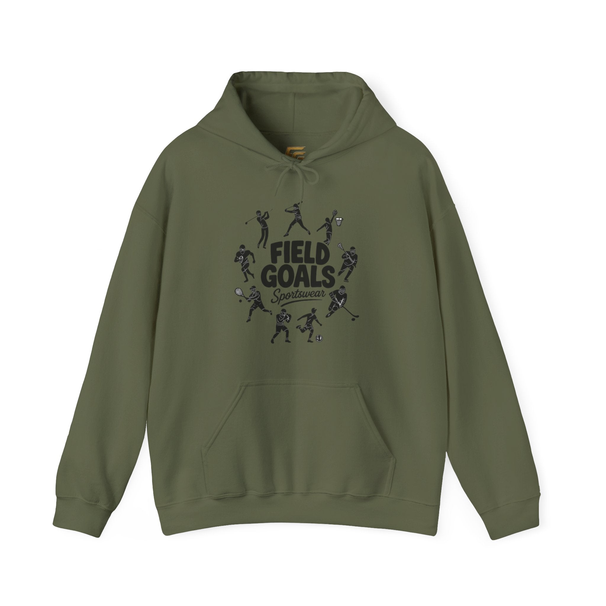 Field Goals Hoodie — Graphic Players White Pullover