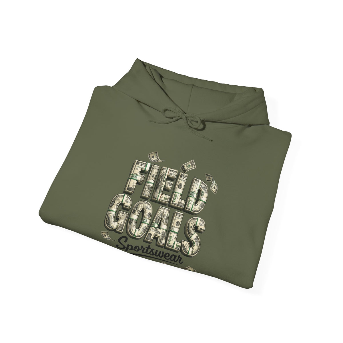 Field Goals Sportswear Hoodie — Money Graphic Pullover