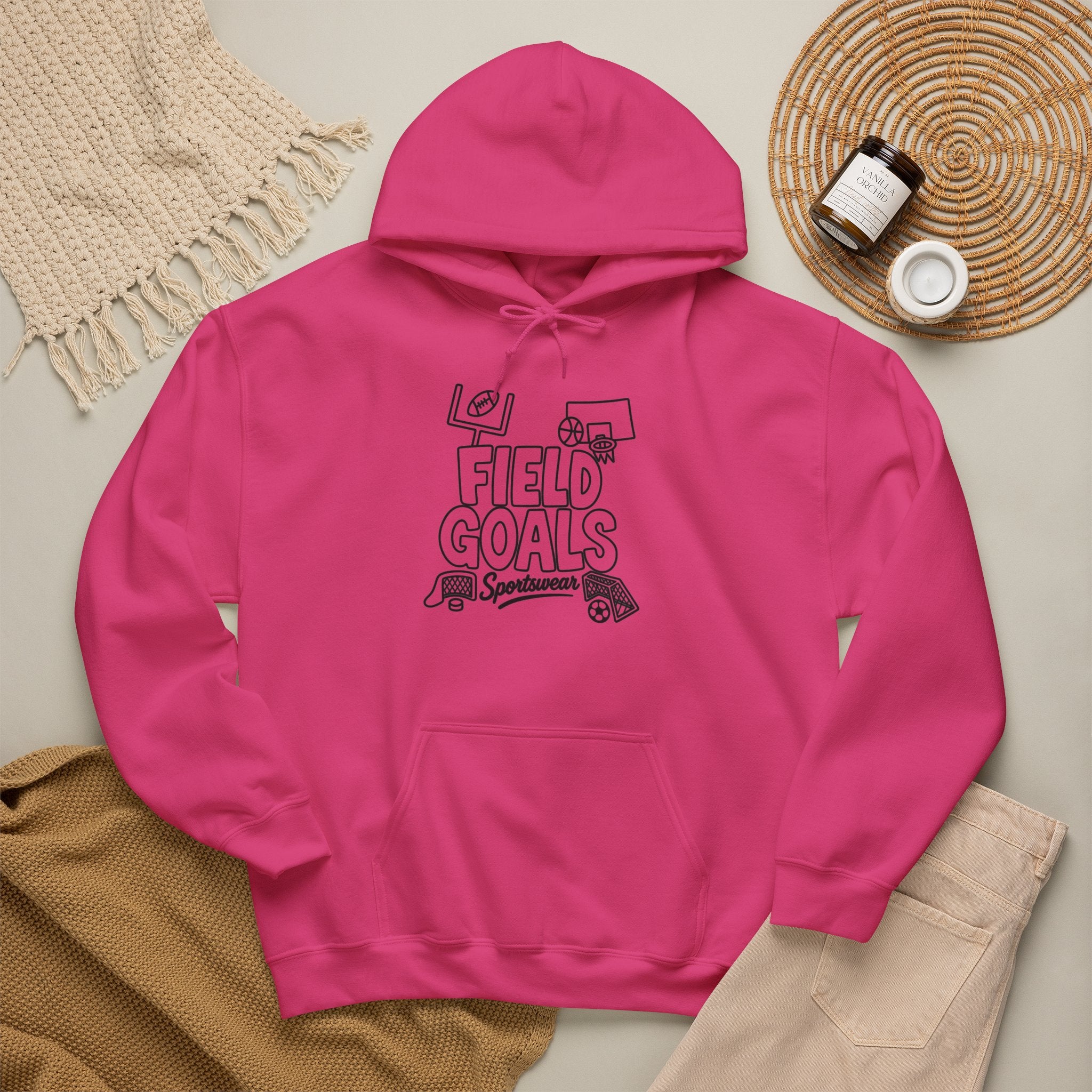 Field Goals Sportswear Hoodie Graphic Sweatshirt