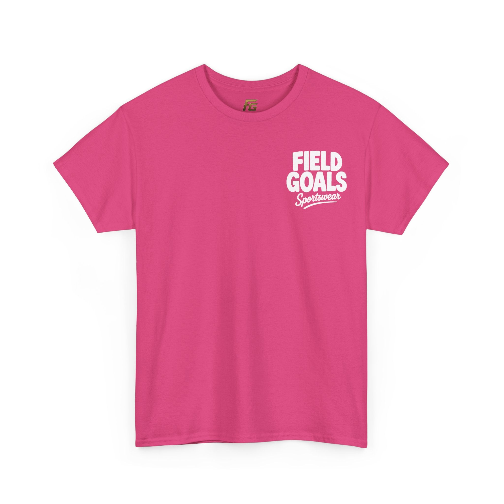 Field Goals Sportswear Motivational T-Shirt — "Wear the Goal, Live the Goal, Achieve the Goal"