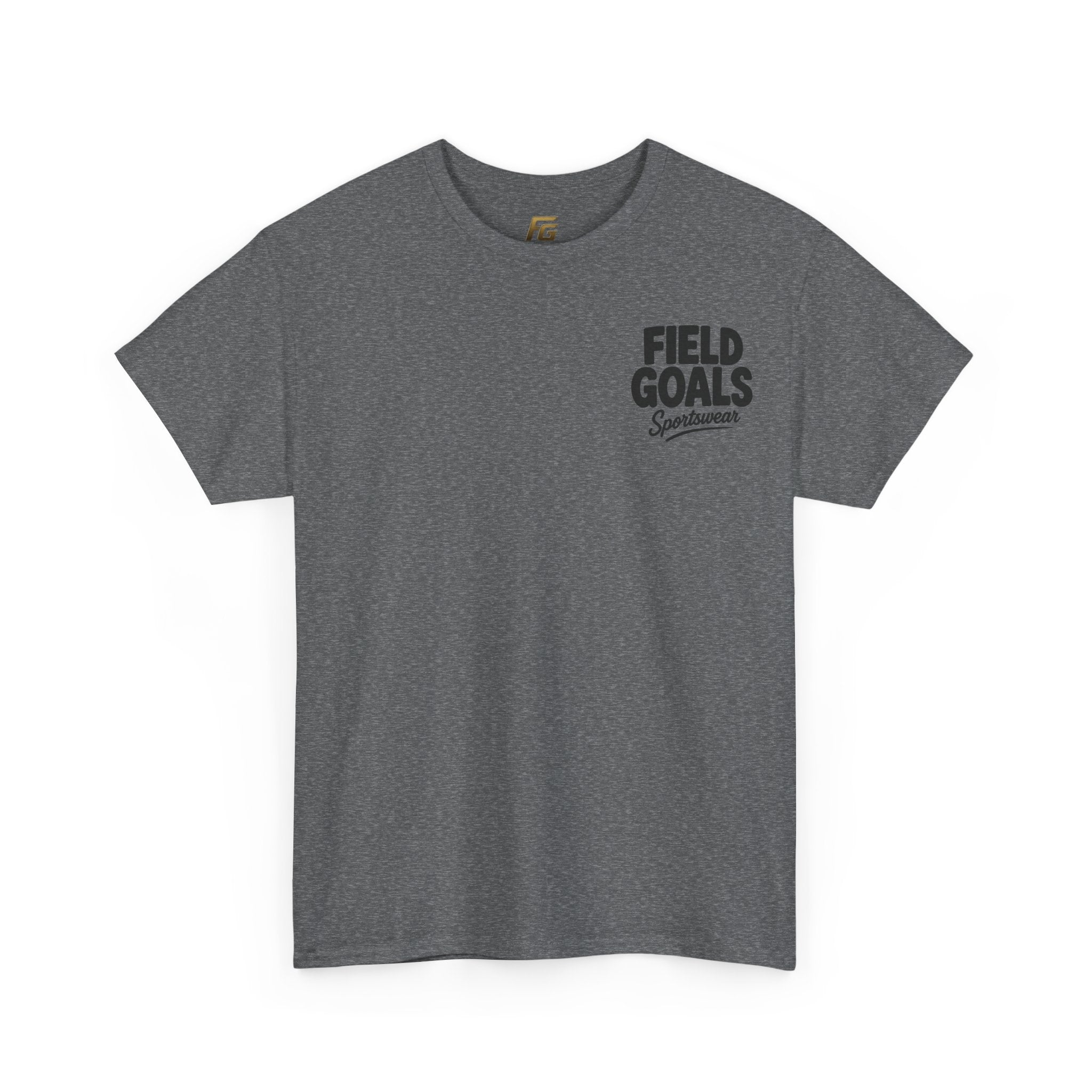 Field Goals Sportswear — "Wear the Goal. Live the Goal. Acheive the Goal." Motivational T-Shirt