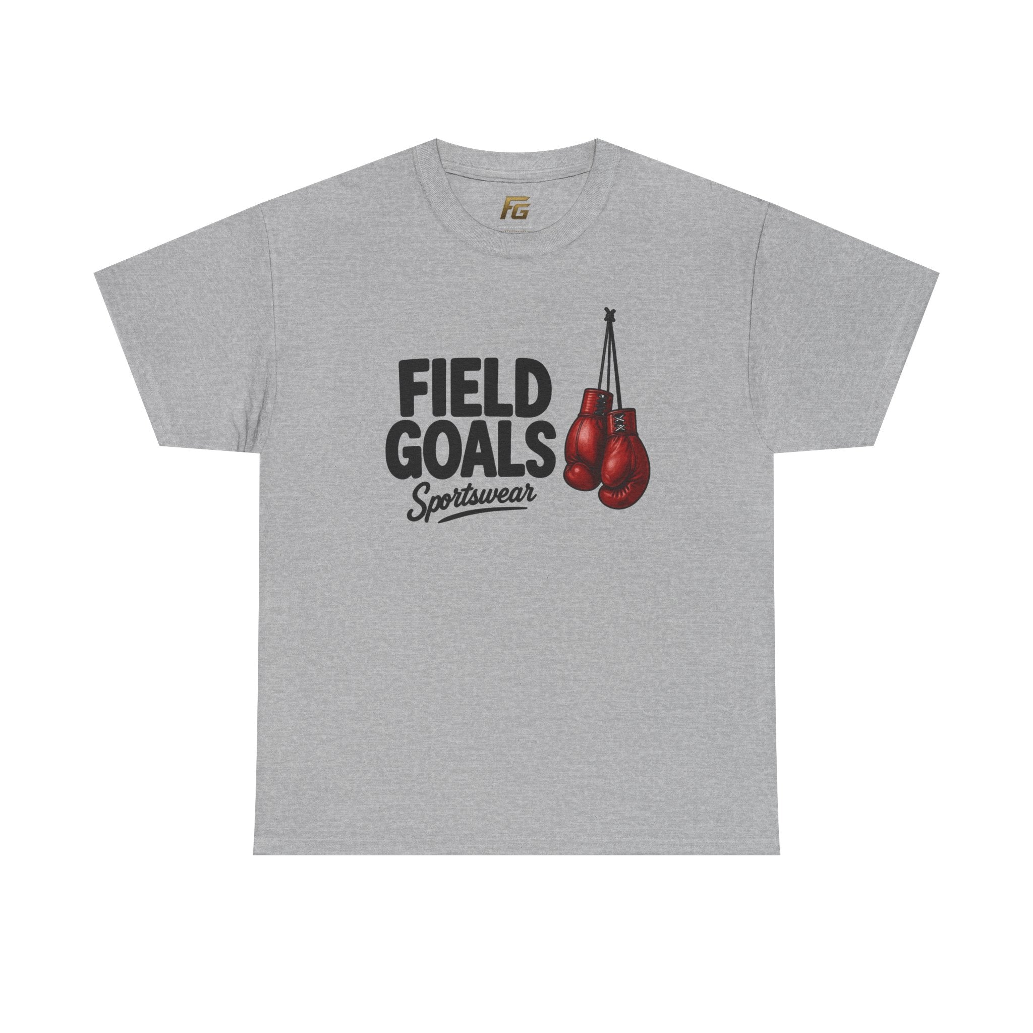 Field Goals Boxing Tee — 'Field Goals Sportswear' Graphic T-Shirt