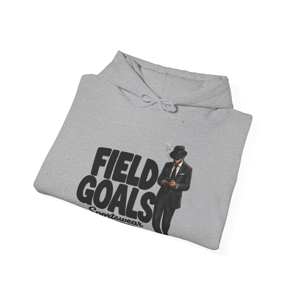 Field Goals Sportswear Hoodie — Retro Gentleman White Pullover