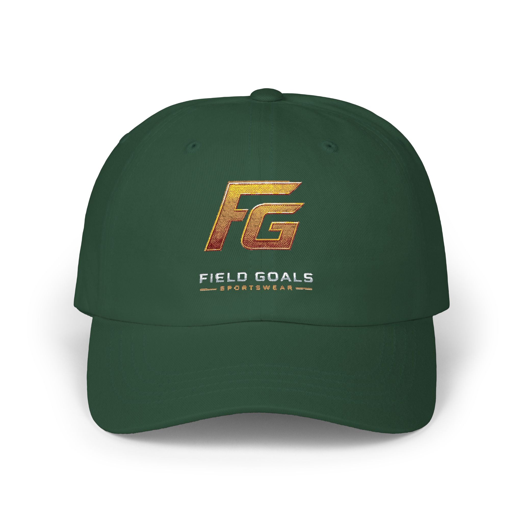 Field Goals Sportswear FG Logo Ajustable Cap — Embroidered Baseball Hat