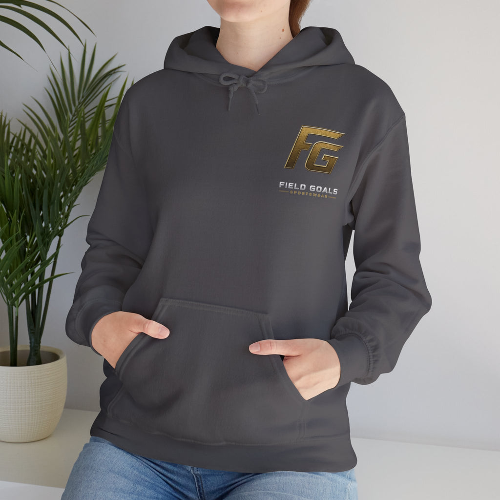 Field Goals Sportswear Pullover Hoodie — "Wear the Goal. Live the Goal. Achieve the Goal." Motivational