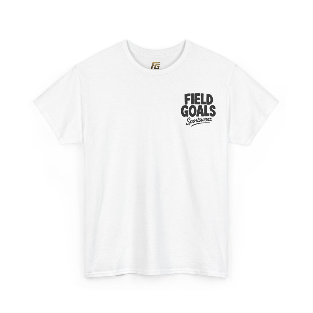 Field Goals Sportswear — "Wear the Goal. Live the Goal. Acheive the Goal." Motivational T-Shirt