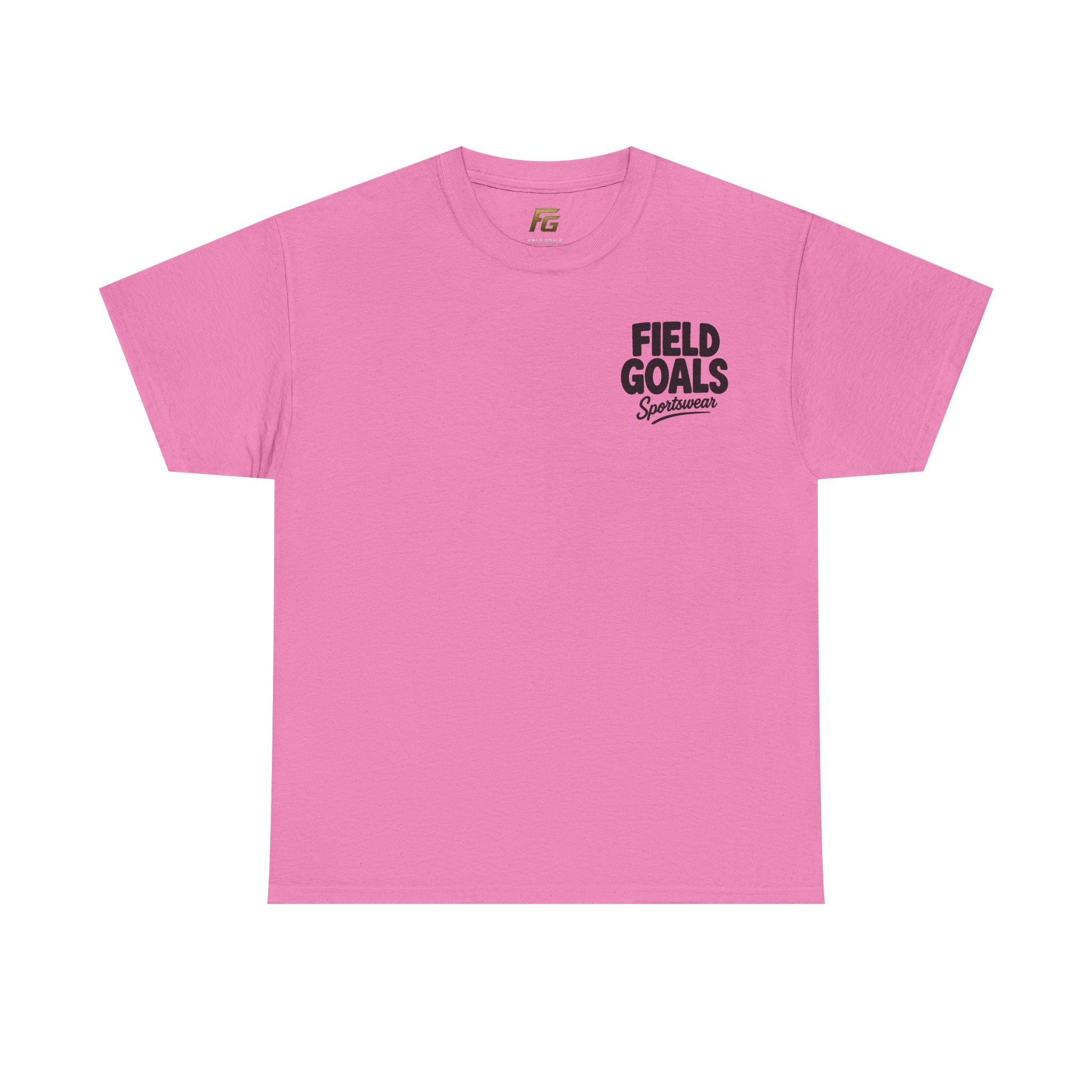 Field Goals Sportswear — "Wear the Goal. Live the Goal. Acheive the Goal." Motivational T-Shirt