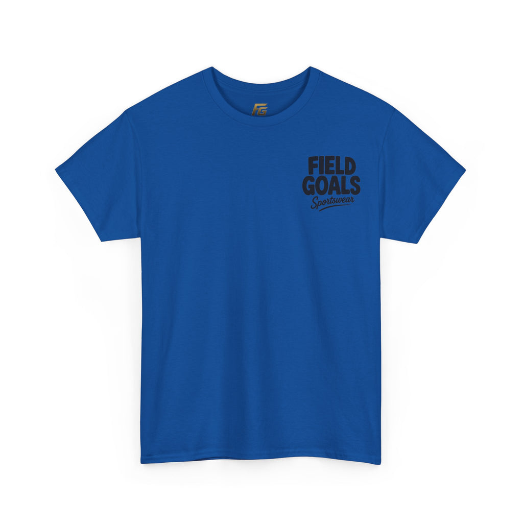 Field Goals Sportswear — "Wear the Goal. Live the Goal. Acheive the Goal." Motivational T-Shirt