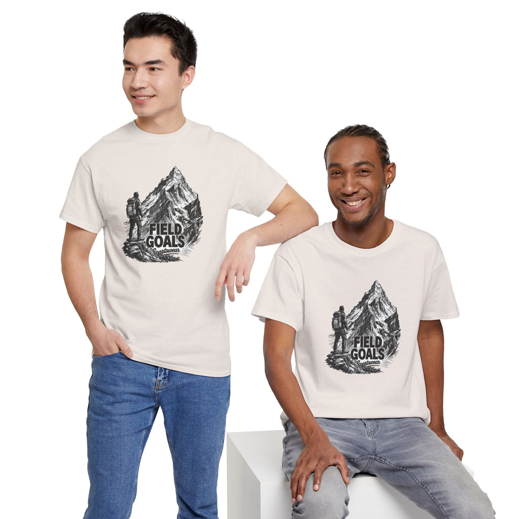 Field Goals Mountain Hiking Tee — Adventure Graphic T-Shirt