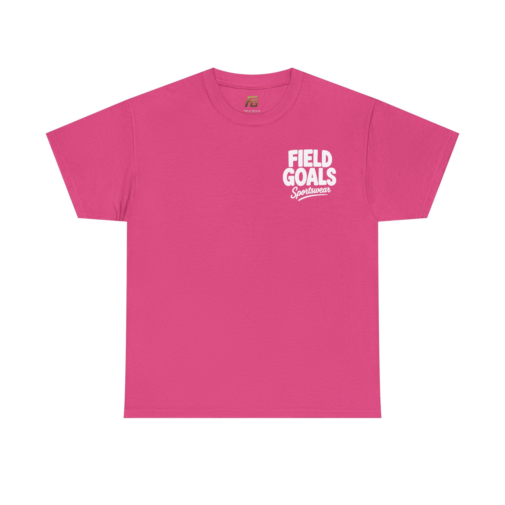 Field Goals Sportswear Motivational T-Shirt — "Wear the Goal, Live the Goal, Achieve the Goal"