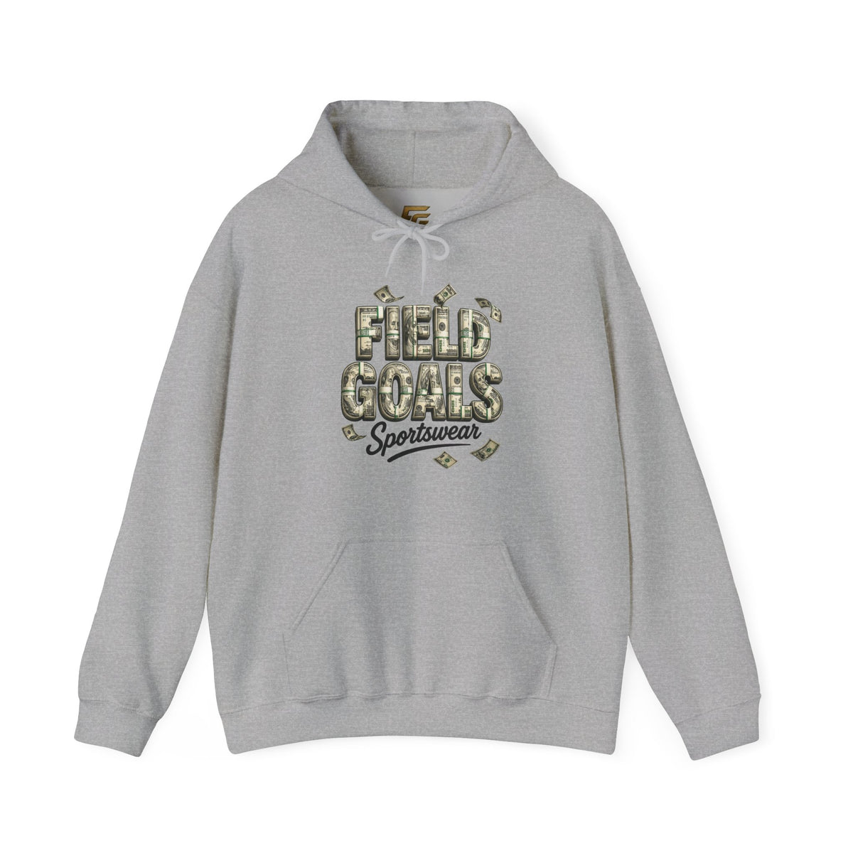 Field Goals Sportswear Hoodie — Money Graphic Pullover