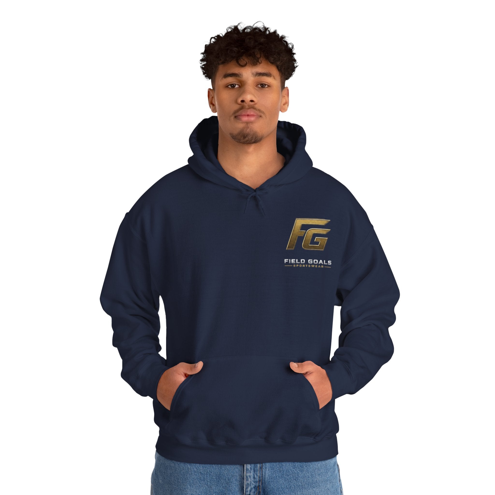 Field Goals Sportswear Pullover Hoodie — "Wear the Goal. Live the Goal. Achieve the Goal." Motivational