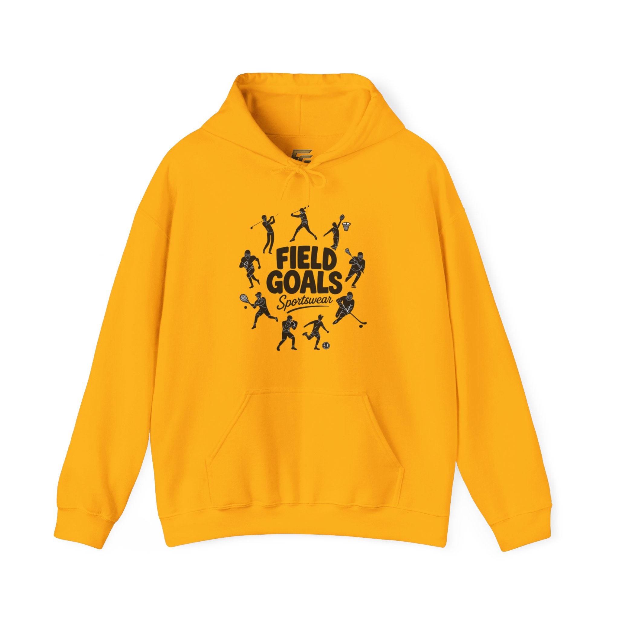Field Goals Hoodie — Graphic Players White Pullover