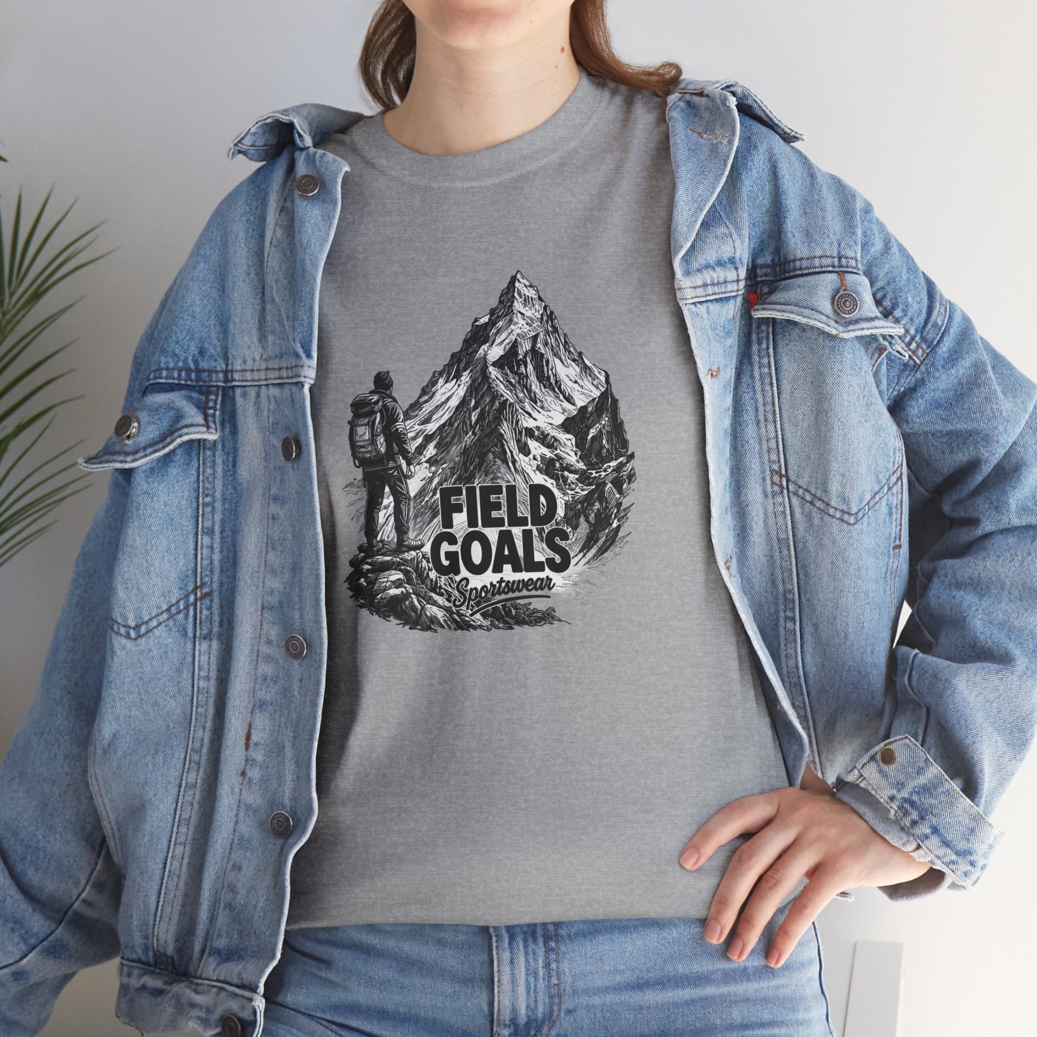 Field Goals Mountain Hiking Tee — Adventure Graphic T-Shirt