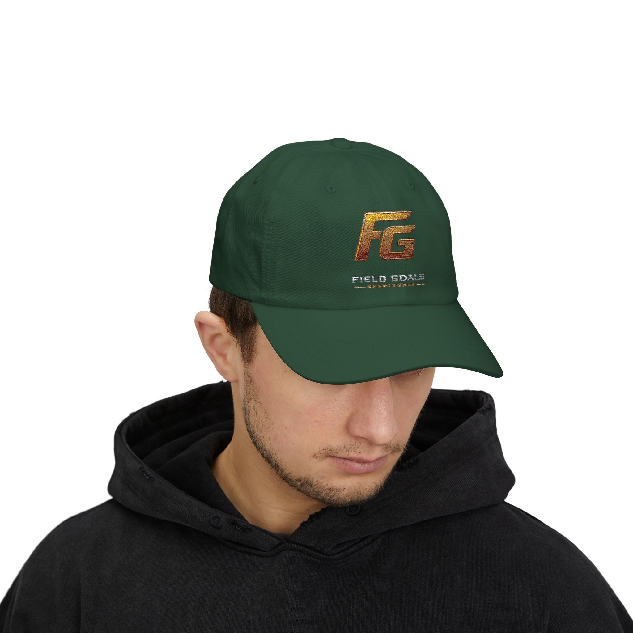 Field Goals Sportswear FG Logo Ajustable Cap — Embroidered Baseball Hat