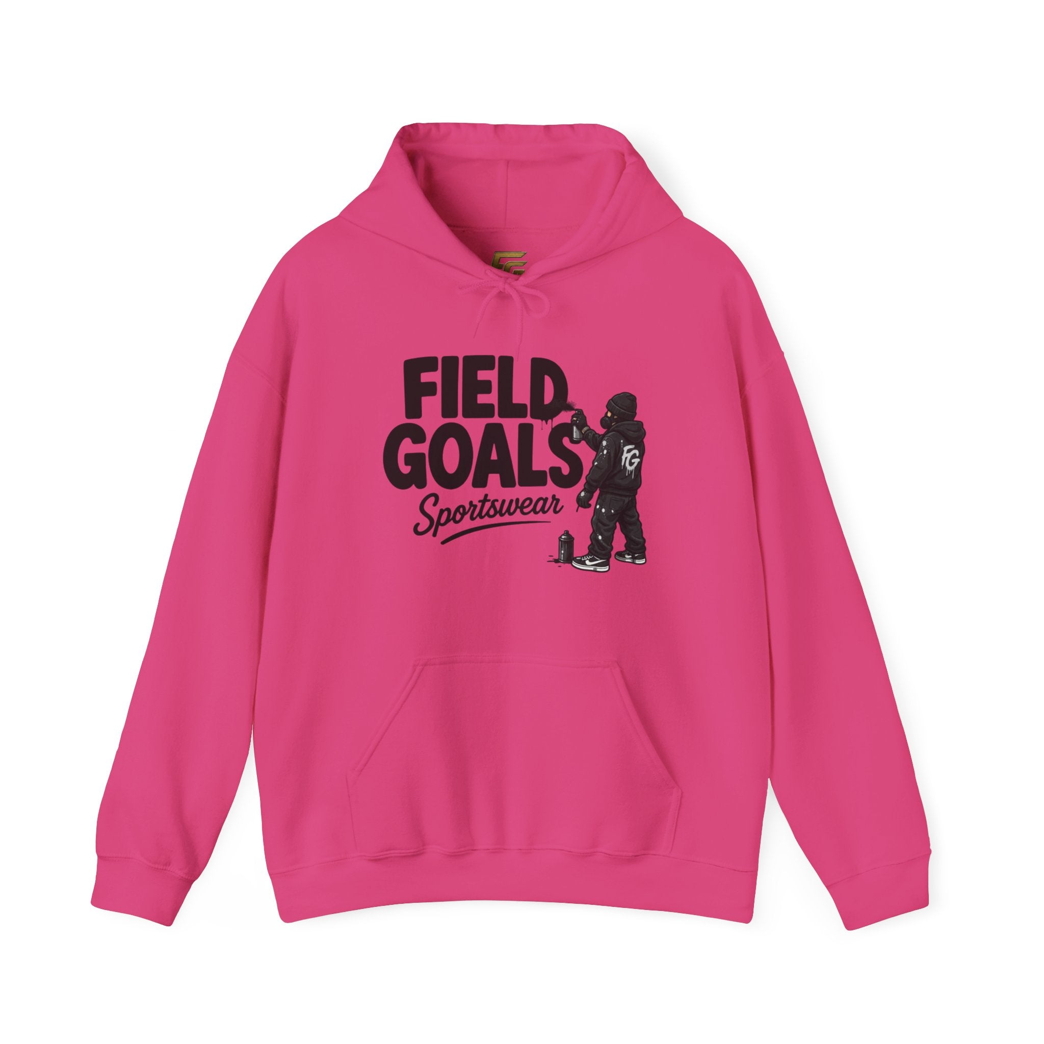 Field Goals Sportswear Hoodie — Graffiti Artist Graphic  Pullover