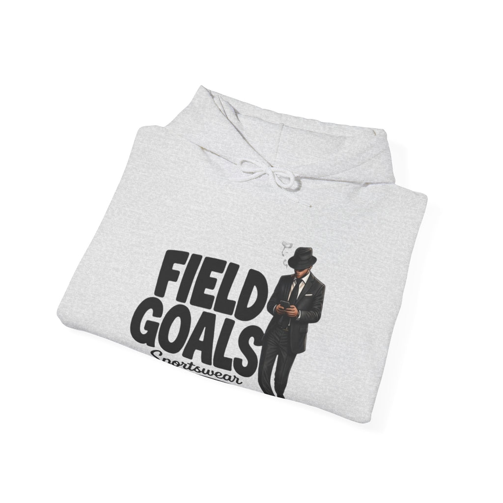 Field Goals Sportswear Hoodie — Retro Gentleman White Pullover