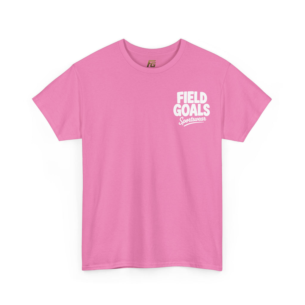 Field Goals Sportswear Motivational T-Shirt — "Wear the Goal, Live the Goal, Achieve the Goal"