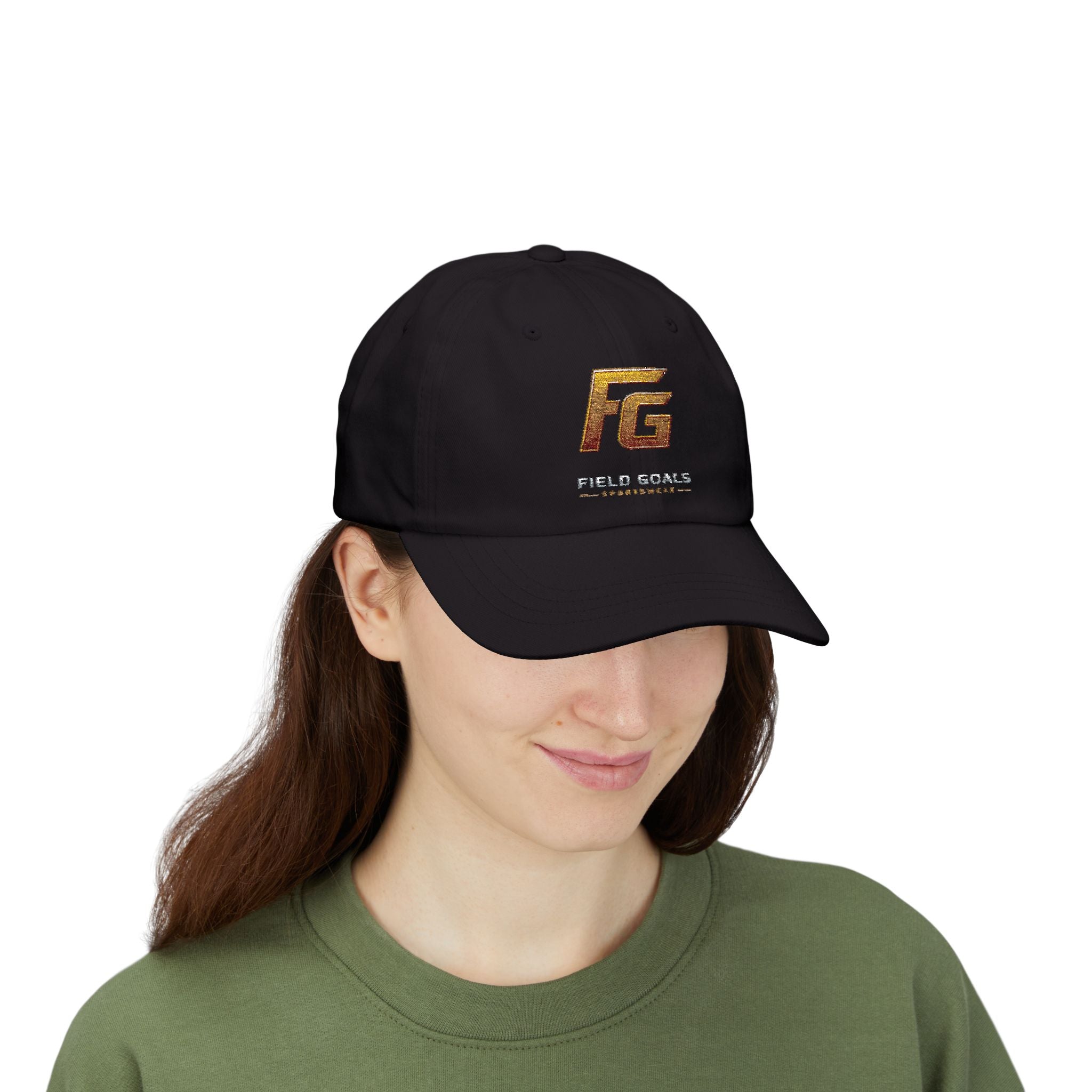 Field Goals Sportswear FG Logo Ajustable Cap — Embroidered Baseball Hat